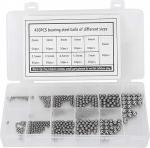 450PCS Edelstahl-Kugellagersatz, M2-M8-Kugellager f&uuml;r Transport- und Industrieanwendungen