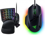 Razer Tartarus V2 Gaming Keypad Black & Basilisk V3 Wired Gaming Mouse (10+1 programmeeritavat nuppu, HyperScroll Tilt Wheel) Black