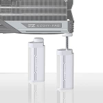 EZDIY-FAB GPU hoidja, graafikakaardi hoidja, GPU tugi, reguleeritava k&otilde;rgusega, alumiiniumist videokaardi hoidja, valge