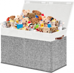 VERONLY M&auml;nguasjakast kaanega kokkupandav poiste-t&uuml;drukute nahast k&auml;epidemetega lasteaia m&auml;ngutuppa magamistuppa Hall ja valge