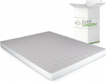 EVERGREENWEB Memory Foam Double madrats diivanvoodile, 14 cm k&otilde;rge, ortopeediline veevahumadrats, h&uuml;poallergeenne ja ergonoomiline madrats valge kattega 140 x 190 cm - P&auml;evavoodi