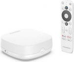 Thomson Streaming Box Plus 270 White, Google TV, 4K UHD, sisseehitatud k&otilde;lar vabak&auml;e jaoks, Google Cast, Netflix, Disney+, WiFi, mitme pistikupesaga toiteadapter, 3 GB RAM, 32 GB m&auml;lu