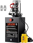 VEVOR h&uuml;drauliline pump h&uuml;drauliline v&otilde;imsus 12 V 14 L h&uuml;drauliline v&otilde;imsus&uuml;ksus 1600 W topelt toimega h&uuml;drauliline pump h&uuml;drauliline v&otilde;imsus&uuml;ksus, 3.75 Gal paak k&auml;sipump h&uuml;drauliline seade, t&otilde;stukitele, t&otilde;stukitele jne.