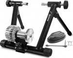 Sportneer Wheel Trainer Bicycle Fluid Bike Trainer Stand Indoor Bicycle Training Stand Black