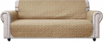 Ameritex Couch Sofa Slipcover, 100% Waterproof Non-Slip Quilted Furniture Protector Slipcover for Dogs Kids Pet Sofa Slipcover Machine Washable (Sand, 172cm)
