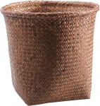 Tofficu pr&uuml;gikast, punutud rotangist k&auml;sitsi kootud hoiukorv, ruut, 10 x 10 tolli paberij&auml;&auml;tmete jaoks paberipesukorv, dekoratiivne ja praktiline