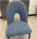 XGANGM Stretch Chair Cover Set of 4/2 Chair Covers Chair Cover Chair Cover Chair Throw for Backrest Curve Irregular Kitchen Bar Dining Room Chairs Removable Washable Customise 2 Pieces