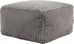 Icon Amara Stool, tumehall, kohev n&ouml;&ouml;rkangas, Bean Bag Corduroy, Pouf Stool koos t&auml;idisega, Jalahoob elutuppa, dekoratiivne elutuba