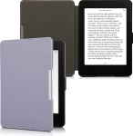 kwmobile Case Compatible with Amazon Kindle Paperwhite - Nylon eReader Protective Cover Case (for Models up to 2017) - Lavender
