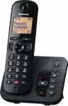 Panasonic KX-TGC260 digitaalne juhtmeta telefon 18 minuti automaatvastajaga, spetsiaalse k&otilde;neblokeerimisnupuga, h&otilde;lpsasti loetava punktmaatriks-ekraaniga ja k&auml;ed-vabaduse komplektiga.