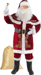 Boveco j&otilde;uluvana kost&uuml;&uuml;m meestele t&auml;iskasvanutele 12 t&uuml;kki Santa Suit Deluxe Professional Velvet Outfit j&otilde;uludeks