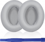 Aiivioll Asendusvalgu Faux Leather k&otilde;rvapadjad, mis &uuml;hilduvad Beats by Dr.DRE Studio 2.0 Studio 3 B0500 B0501 Wired Wireless Over Ear k&otilde;rvaklappidega (helehall)