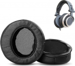 ACCOUTA k&otilde;rvapadjad, mis &uuml;hilduvad Status Audio CB-1 k&otilde;rvaklappidega Asendatavad k&otilde;rvapadjad pehmema valgulise naha ja m&auml;luvahuga