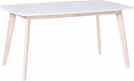 Beliani Santos Scandinavian Style Dining Room Table 150 x 90 cm White