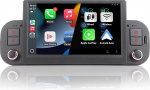 Autoraadio Fiat Panda 2005-2012 raadio USB puuteekraaniga Bluetooth FM tagantvaate kaameraga, Double DIN autostereo traadita Carplay/Android autoga