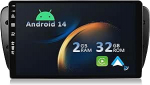 Android 14 autoraadio Seat Ibiza 6J (2009-2014)-[Integreeritud CarPlay/Android Car/GPS]-9-tolline IPS 2.5D puuteekraan tasuta DAB/juhtimisratta juhtimine/peegelLink/Bluetooth 5.0/WiFi/USB/4G