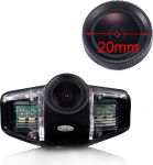 20 mm objektiivi HD v&auml;rviline parkimisabi auto tagurduskaamera Super laia nurga veekindel &ouml;ise n&auml;gemise autokaamera Honda Accord Civic EK / FD Odyssey Pilot Acura TSX jaoks