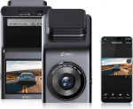 360 G300H Premium Dash Cam 1296P autokaamera 160&deg; laikanurgaga, v&auml;rviline &ouml;&ouml;n&auml;gemiskaamera autole G-sensoriga, parkimise j&auml;lgimine, liikumistuvastus ja loop-salvestus