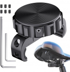 AirTag Bike Mount Under Sadul - peidetud veekindel GPS Tracker Case AirTag jalgratta jaoks, Raske metallist ja ABS jalgratta sadulahoidja koos paigaldust&ouml;&ouml;riistaga MTB/E-Bike/Scooter jaoks