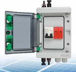 &Uuml;lelaine kaitse PV DC 32A 1000V piksekaitse kaitsel&uuml;liti IP65 veekindel 1 String 4 mooduli p&auml;ikesepaneelide &uuml;henduskarp