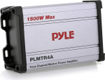 Pyle Audio Amplifier Car, Jeep & Boat, Power Amplifier Car - Marine, Jeep & Car Amplifier Amplifier 4 Channel - Robust 4 Channel Amplifier kui auto v&otilde;imendi veekindel 1500 Watt, auto v&otilde;imsus