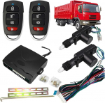 TINGSING Power Central Locking System 24 V DC, auto kaugjuhtimispult s&otilde;iduki v&otilde;tmeta sisenemiss&uuml;steem veoauto 2 uksele auto asendamine ukselukustus komplekt mootorid lukuga, avamine, veoauto otsimine
