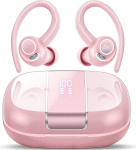 Bluetooth spordik&otilde;rvaklapid, traadita Bluetooth 5.3 k&otilde;rvaklapid selge k&otilde;nega, 48 tundi Premium Deep Bass traadita k&otilde;rvaklapid LED-ekraaniga, kerge disain, IPX7 veekindlad k&otilde;rvaklapid koos