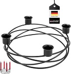 bremermann k&uuml;&uuml;nla hoidja Wreath Shape Taper Candles / Table Candles Candle Holder (must)