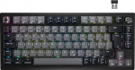 Corsair K65 Plus Wireless 75% RGB mehaaniline m&auml;nguklaviatuur - eelliimitud punased MLX lineaarsed l&uuml;litid - PBT Dye-Sub klaviatuurid - iCUE &uuml;hilduv - PC, PS5, PS4, Xbox - QWERTY UK - must/hall - must/hall