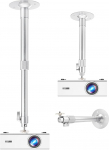 Lae-projektori seinakinnitus - reguleeritav alumiiniumsulamist klamber 360&deg; p&ouml;&ouml;rlemisega, 31-50cm pikkusega, kaabli l&auml;biviik, universaalne 1/4" kruvi, &uuml;hildub projektori, kaamera ja mobiiltelefoniga