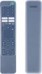 Silikon-Fernbedienung f&uuml;r Sony Bravia Smart TV Sprachfernbedienung RMF-TX500E RMF-TX500U RMF-TX500P RMF-TX600U RMF-TX600E RMF-TX601P, waschbar, rutschfest, mit Anti-Verlust-Umh&auml;ngeband