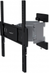 PureMounts MOTION-52 Wandhalterung f&uuml;r TV Ger&auml;te mit 66-132cm (26-52"), VESA 400x400, neigbar: +/-15&deg;, schwenkbar: +/-45&deg;, Wandabstand: 34-268mm, Traglast max: 25kg, schwarz VESA 400 25kg max. 268mm