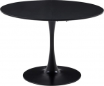 &Uuml;mmargune k&ouml;&ouml;gi s&ouml;&ouml;gilaud, kaasaegne vaba aja laud, s&ouml;&ouml;gilauakomplekt k&ouml;&ouml;ki, s&ouml;&ouml;gituppa ja kontorisse, must s&ouml;&ouml;gilaud, l&auml;bim&otilde;&otilde;t 110 x 75 (H) cm
