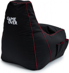 Game Over Twilight Princess videom&auml;ngud Bean Bag Indoor elutoa k&uuml;ljetaskud kontrolleri jaoks peakomplekti hoidja Ergonoomiline disain p&uuml;hendunud m&auml;ngijale (Electric Crimson)