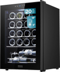 Cecotec jookide k&uuml;lmik - 24 pudelit Bolero GrandSommelier 2050 Must kompressor. Reguleeritav temperatuur vahemikus 5-18&deg;C, k&otilde;rge j&otilde;udlus, vaikne t&ouml;&ouml; ja vibratsioonivaba.