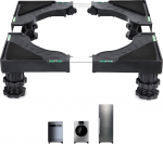 Reguleeritav pesumasinate statiiv, Raisaplini seadmete vanker 4 tugeva jalaga, minik&uuml;lmiku statiiv, m&ouml;&ouml;bli statiiv, liikur, mobiilne veerev alus, multifunktsionaalne alus kuivati, pesumaja jaoks