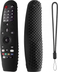 Kaugjuhtimispult L G AN-MR600 L G AN-MR650 AN-MR20GA AN-MR19BA Kaugjuhtimispult Silikoonist kaitsekate Stokk-t&otilde;kkep&auml;&auml;stik L G Smart TV kaugjuhtimispuldi jaoks, libisemisvastane