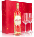 Sipply kinkekomplekt 3-osaline koos 2 &otilde;hupalli klaasiga ja 1 pudeliga Lillet 0,7 L 17,0% vol. | koos kinkekarbiga: Naistele Meestele Meestele Emale Isale T&uuml;drukule J&otilde;uludeks Lihav&otilde;ttep&uuml;hadeks Yst&auml;v&auml;np&auml;evaks | Kingitus naistele Meestele Emale Isale T&uuml; ...