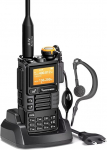 Quansheng UVK5(99) AM / FM / DTMF Walkie Talkie 200CH Walkie Talkie NOAA ilmaprognoos koos v&auml;lkkoopia sagedusega Tpye-C LCD-ekraaniga matkamiseks matkale telkimine reisimine kahesuunaline raadio