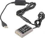 FOTGA dekodeeritud BLS-1 BLS-5 BLS-50 Dummy aku DC Coupler koos USB toitekaabliga Olympus OM-D E-M10 Mark II III IV Pen E-PL9 E-PL8 E-PL7 E-PL6 E-P3 E-PM3 Stylus 1 kaamera aku Power Bank'ile