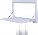 Acouto Wandklapptisch f&uuml;r Wohnmobile, 800 X 450 Mm, Robuster, Abschlie&szlig;barer ABS-Schwimmtisch mit 55,12 Pfund Tragf&auml;higkeit f&uuml;r Camping-Reiseanh&auml;nger, LKW-Wohnmobile