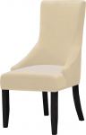 Velvet Plusi s&ouml;&ouml;gitooli katted, High Stretch Fit Wingback Side Chair Slipcovers, eemaldatav, pestav, pehme Spandex, korduvkasutatav k&auml;etoolide kaitsekate (kreem, pakett 6)