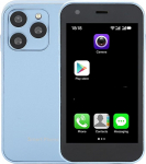 XS15 3G nutitelefon, 3-tolline mobiiltelefon Androidile, 2GB RAM, 16GB ROM, 0.3MP ja 2MP kaksikkaamera, sinine
