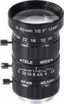 Zowietek 5-50mm 12MP C-Mount Low Distortion Zoom Lens with C-CS Adapter for zowietek POV Camera/ZowieCAM CS Mount Model, IMX477 Raspberry Pi HQ Camera