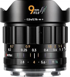 AstrHori 9 mm F2.8 APS-C ultra-laia nurga objektiiv Nikonile, 111,4&deg; ultra-laia nurga vaatev&auml;li, suure ava ja manuaalse fookusega laia nurga objektiiv, &uuml;hildub Nikon Z-Mount kaameratega.