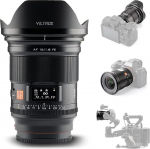 Viltrox AF 16 mm F1.8 Full Format Lens for Sony E Mount, Wide Angle Autofocus Digital DF Camera Lens, with LCD Screen, Adjustable Button AF/MF Switch for Sony E Mount Cameras