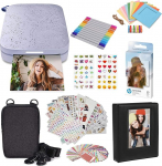 HP Sprocket Printer, Portable, 5.1 x 7.6 cm, Instant Print (Purple), Starter Kit