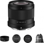VILTROX 50mm F2.0 Camera Lens Z-Mount for Nikon, Auto Focus Standard Prime Lens for Nikon Z-Mount Camera ZFC Z30 Z50 Z5 Z6 Z6II Z7 Z7II Z8 Z9