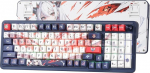 Redragon K686 PRO SE 98 klahvi tihendiga RGB m&auml;nguklaviatuur, 3-režiimiline mehaaniline klaviatuur Hot-Swap-pesaga, spetsiaalne p&ouml;&ouml;rlev nupujuhtimine ja m&uuml;ra summutavad padjad, kohandatud Hi-Fi lineaarne l&uuml;liti
