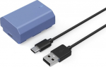SMALLRIG 2400 mAh aku Sony NP-FZ100 kaamerale, laetav aku USB-C 2.5 Sony A7 IV, A7S III, A7R III, A7R V, A7 III, A6600, A6700, FX3, FX30, ZV-E1, ZV-E10 II - 4265B